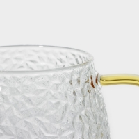 Набор стеклянных кружек Magistro &laquo;Сара&raquo;, 2 шт, 400 мл, 12&times;9&times;8 см