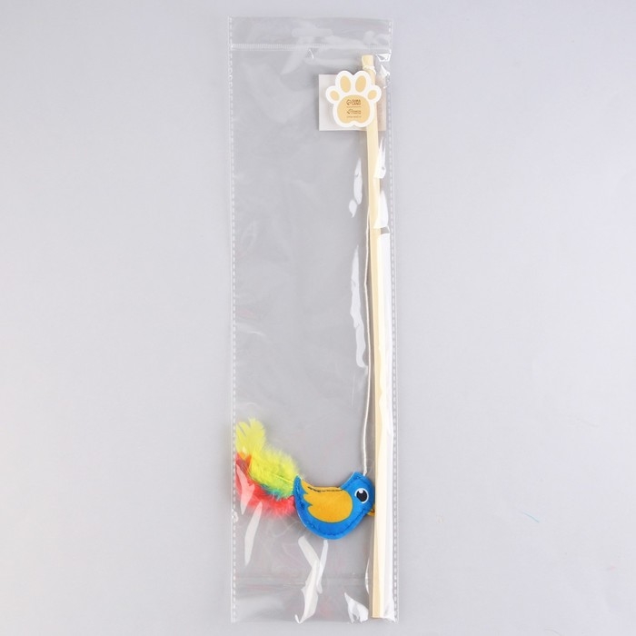 Дразнилка из фетра &laquo;&lrm;Птичка&raquo;, 6,6х5,6 см