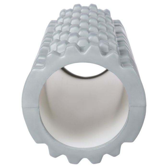 Ролик массажный Sangh, 33х14 см, цвет серый Ролик массажный Sangh, 33х14 см, цвет серый