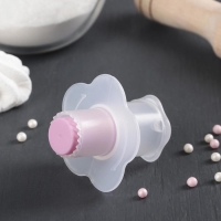 Плунжер кондитерский для заполнения начинкой выпечки Доляна, 6,5&times;4,5&times;3 см, цвет МИКС