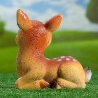 Садовая фигура "Олененок" цветной 17см Садовая фигура "Олененок" цветной 17см