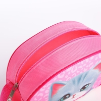 Сумка детская для девочки через плечо "Пушистый котик" 22х16 см Сумка детская для девочки через плечо "Пушистый котик" 22х16 см