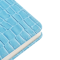 Ежедневник датированный 2025 года A5, 168 листов, deVENTE. Barbara, твердая обложка кожзам с поролоном, перфорацией, ляссе, блок 70, голубой Ежедневник датированный 2025 года A5, 168 листов, deVENTE. Barbara, твердая обложка кожзам с поролоном, перфорацией, ляссе, блок 70, голубой