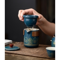 Набор для чайной церемонии 5 предметов, на 3 персоны, чашка 46 мл, чайник 250 мл Набор для чайной церемонии 5 предметов, на 3 персоны, чашка 46 мл, чайник 250 мл