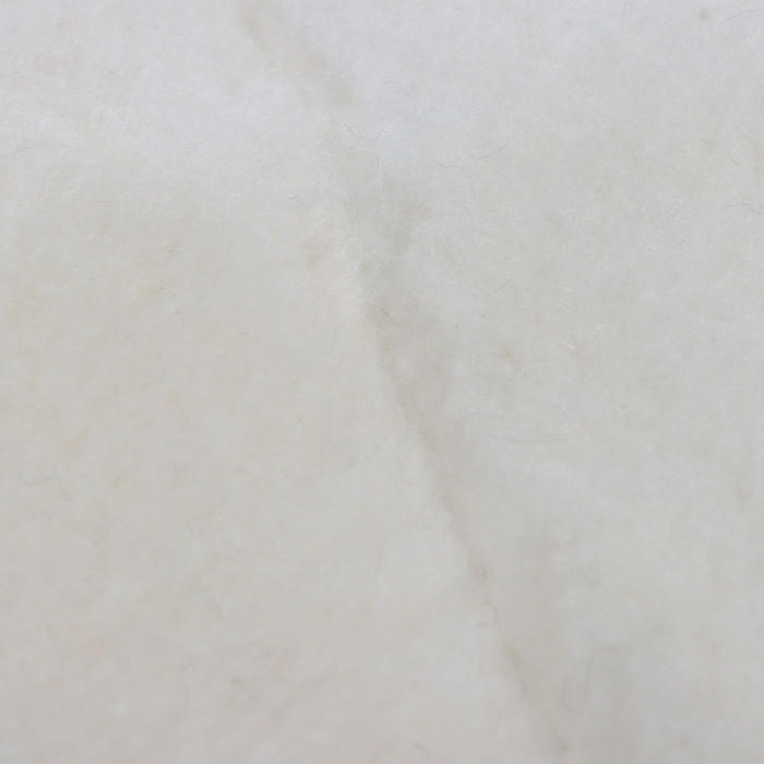 Накидка на переднее сиденье, натуральная шерсть, короткий ворс, белый