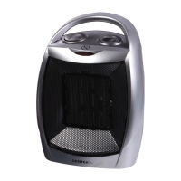 Тепловентилятор Centek CT-6020, керамический, 750/1500 Вт, обогрев/вентиляция, 15 м&sup2;