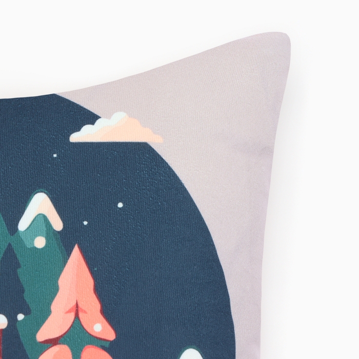 Новый год. Чехол на подушку Этель Новый год. Чехол на подушку Этель "Merry Christmas" 40х40см,100% п/э