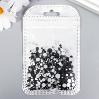 Декор для творчества стекло "Стразы усечённый конус. Чёрные" d=1,5-6,5 мм набор 1000 шт Декор для творчества стекло "Стразы усечённый конус. Чёрные" d=1,5-6,5 мм набор 1000 шт