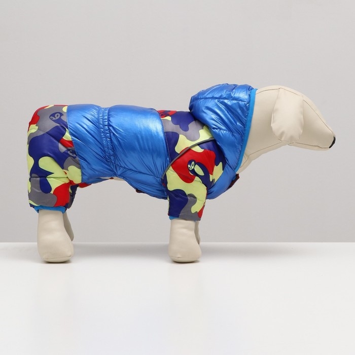 Комбинезон Комбинезон "Волна" с утяжкой, размер 8 (ДС 19 см, ОГ 30, ОГ 22 см), синий