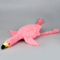 Мягкая игрушка &laquo;Фламинго&raquo; с пледом, 95 см, цвет розовый