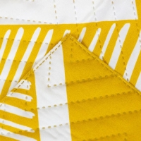 Покрывало LoveLife евро "Зигзаги" цв. желтый,  200*210&plusmn;5см, микрофайбер, 100% п/э