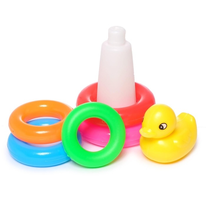 Пирамида &laquo;Уточка&raquo;, 5 колец