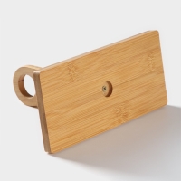 Набор банок фарфоровых для сыпучих продуктов с ложками на бамбуковой подставке BellaTenero «Герда», 2 предмета: 300 мл, цвет белый Набор банок фарфоровых для сыпучих продуктов с ложками на бамбуковой подставке BellaTenero «Герда», 2 предмета: 300 мл, цвет белый