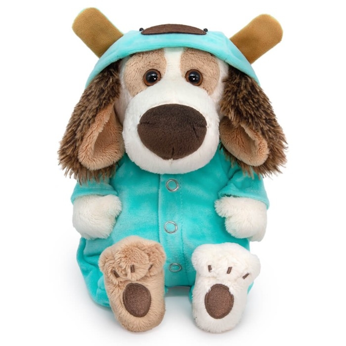 Мягкая игрушка «Бартоломей Baby в комбинезоне «Собачка», 20 см Мягкая игрушка «Бартоломей Baby в комбинезоне «Собачка», 20 см