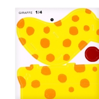 Набор для творчества создние 3D фигурки &laquo;Жираф&raquo;