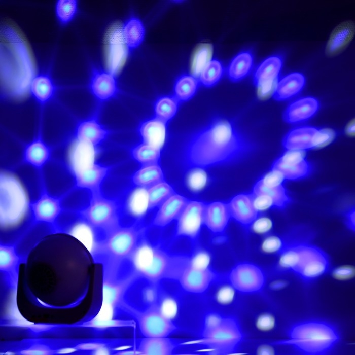 Световой прибор &laquo;Караоке&raquo; 20 см, динамик, микрофон, свечение RGB, 5 В