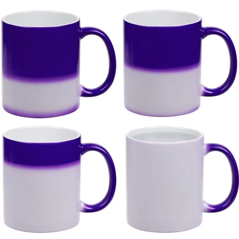 Кружка &laquo;Хамелеон&raquo;, глянцевая, синяя