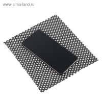 Коврик противоскольязщий 19&times;16 см, черный