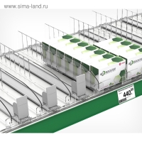 Пластиковый обламывающийся разделитель c передним ограничителем 30 мм, 185-385&times;20&times;60 мм