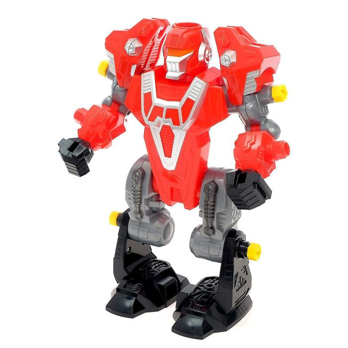 Конструктор-машина &laquo;Мега робот&raquo;, 3 в 1, со световым шуруповёртом, работает от батареек