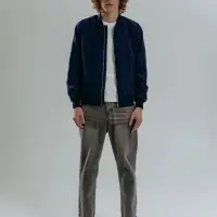 Бомбер Wigton, темно-синий, размер L