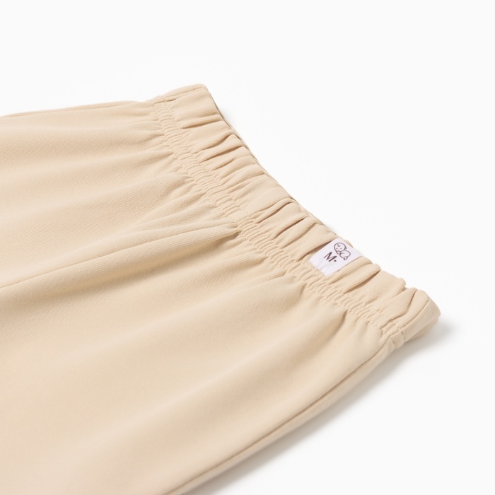 Комплект (свитшот и брюки) детский MINAKU "Nature", цвет бежевый, рост 80-86 см