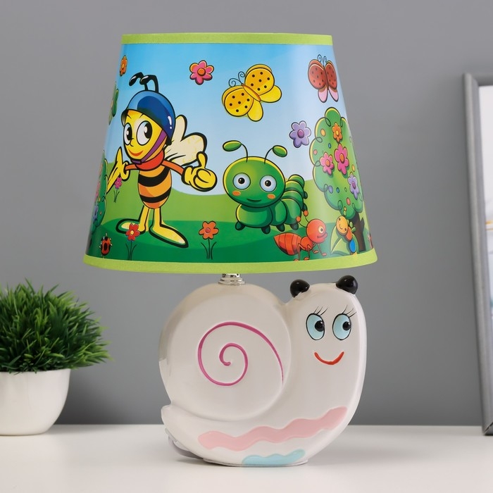 Настольная лампа Настольная лампа "Улитка" Е14 40Вт 20х20х31см