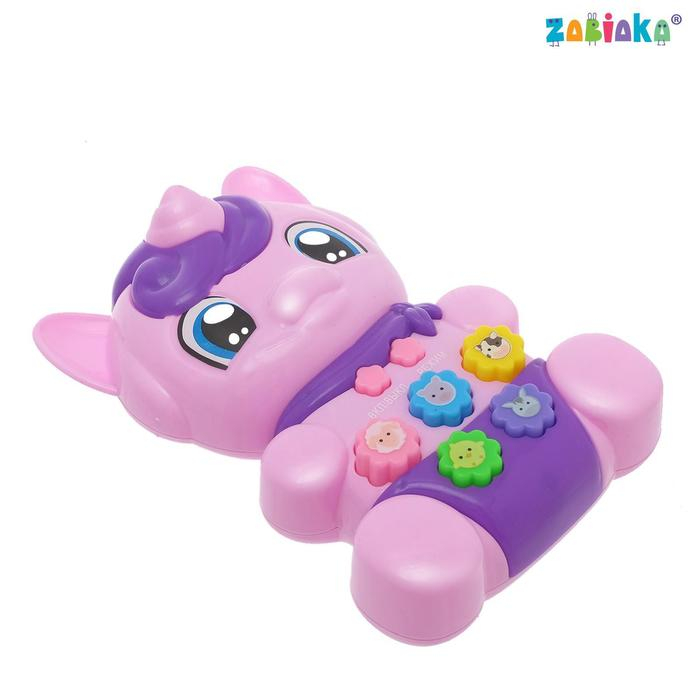 Игрушка развивающая &laquo;Пони Вишенка&raquo; световые и звуковые эффекты, цвет фиолетовый