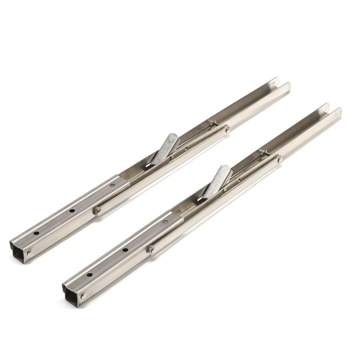 Кронштейн складной для столов и полок ТУНДРА, 2 шт., длина 500 мм, нержавеющая сталь Кронштейн складной для столов и полок ТУНДРА, 2 шт., длина 500 мм, нержавеющая сталь