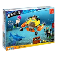 Конструктор Кладоискатели &laquo;Краб-лодка&raquo;, 165 деталей