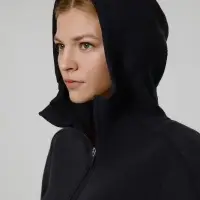 Куртка с капюшоном унисекс Begi, черная, размер XL Куртка с капюшоном унисекс Begi, черная, размер XL