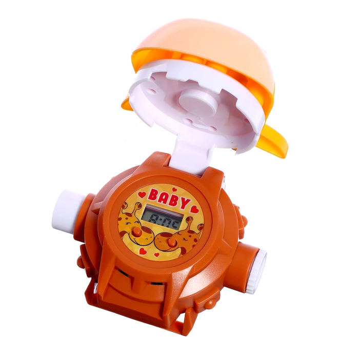 Часы-проектор «Жирафик», свет Часы-проектор «Жирафик», свет