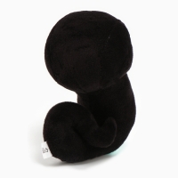 Новый год! Мягкая игрушка &laquo;Змейка&raquo;, чёрно-бирюзовая