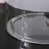 Фальшярус для торта, цилиндр, d=25 см, h=12 см, цвет прозрачный Фальшярус для торта, цилиндр, d=25 см, h=12 см, цвет прозрачный