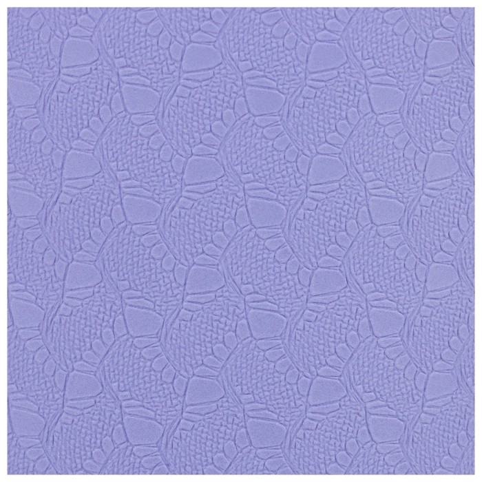 Коврик для фитнеса и йоги ONLYTOP, 183х61х0,6 см, цвет серый/фиолетовый