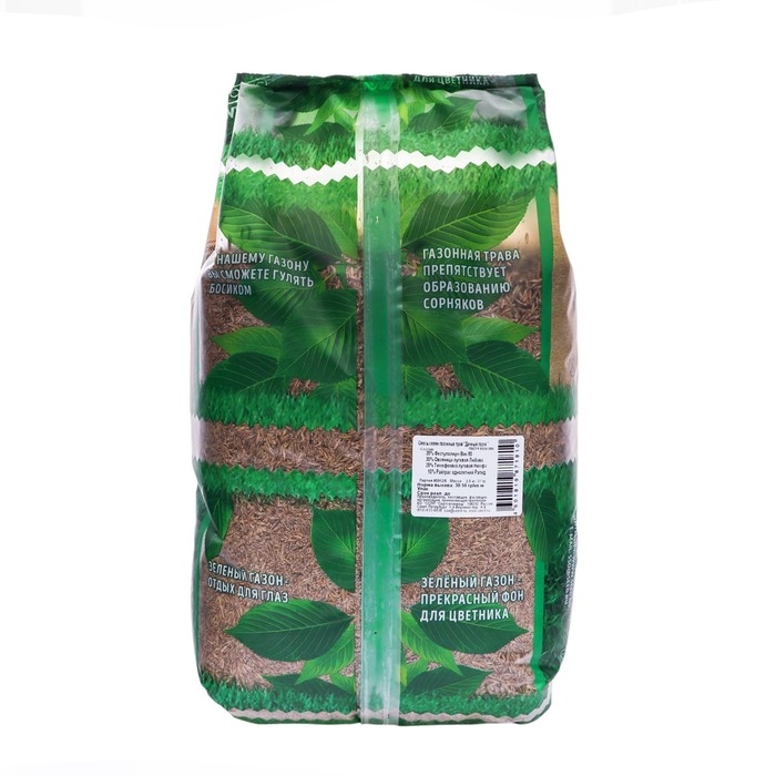 Семена газонной травы Семена газонной травы "Зеленый уголок","Дачный", 2,5 кг