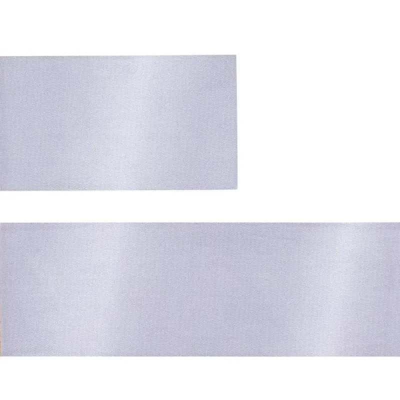 Лента сатиновая Satin 35 S, серая, 50 см