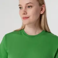 Футболка унисекс T-bolka 160, ярко-зеленая, размер XXXL