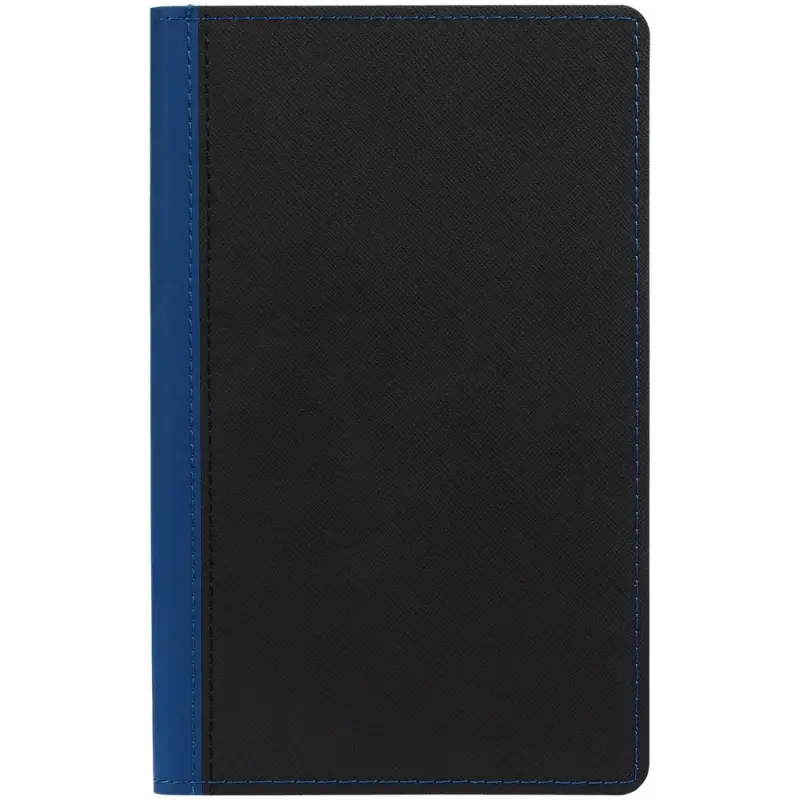 Ежедневник Nice Twice, недатированный, черный с синим Ежедневник Nice Twice, недатированный, черный с синим