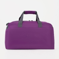 Сумка спортивная на молнии, 2 наружных кармана, средний размер, цвет сиреневый Сумка спортивная на молнии, 2 наружных кармана, средний размер, цвет сиреневый