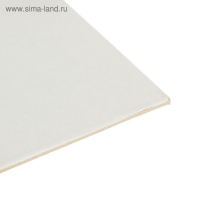 Картон переплётный 2.0 мм, 30 х 40 см, 20 листов, 1250 г/м&sup2;, белый