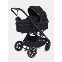 Коляска детская трансформер 2 в 1 RANT basic «PULSAR» RA160, цвет черный Коляска детская трансформер 2 в 1 RANT basic «PULSAR» RA160, цвет черный