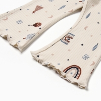 Костюм (джемпер и брюки) Крошка Я "Новогодние игрушки", рост 80-86 см