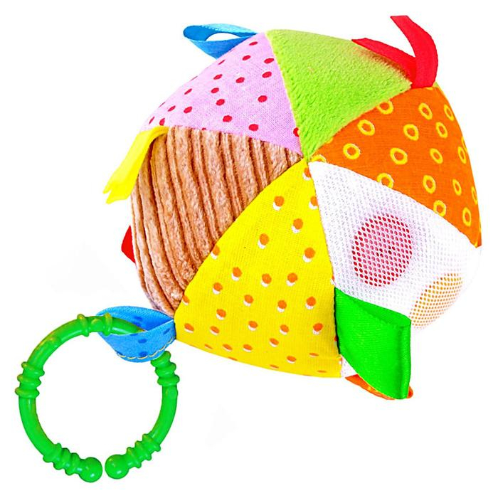 Мячик развивающий с петельками Мячик развивающий с петельками