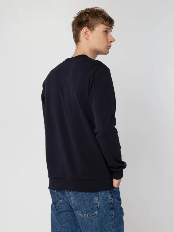 Толстовка Unit Toima Heavy темно-синяя, размер XS