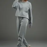 Свитшот унисекс S1, серый, размер XS/S