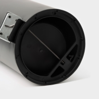 Ведро мусорное с педалью St&ouml;lz, 12 л, нержавеющая сталь, цвет чёрный