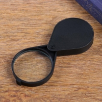 Лупа складная 3х, d=6 см, Мастер К. чёрная Лупа складная 3х, d=6 см, Мастер К. чёрная