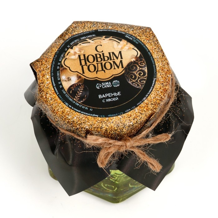 Варенье из хвои &laquo;С Новым годом: золото&raquo;, 100 мл.