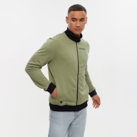 Толстовка на молнии President, размер M, цвет хаки Толстовка на молнии President, размер M, цвет хаки